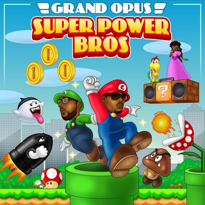 Grand Opus - Super Power Bros [Track Artwork]