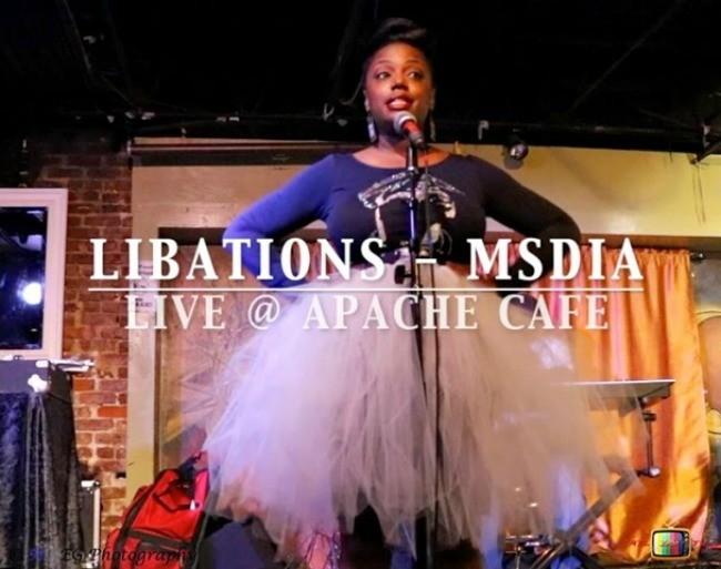 Video: @MsDia Performs 'Libations' @ApacheCafe In ATL