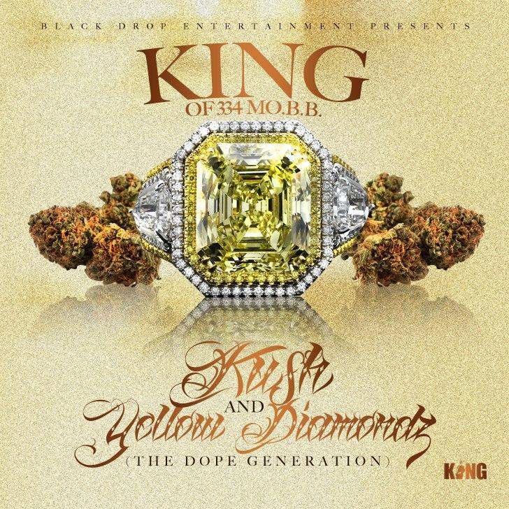 King (of 334 MO.B.B.): Kush & Yellow Diamondz (The Dope Generation) [Album Artwork]