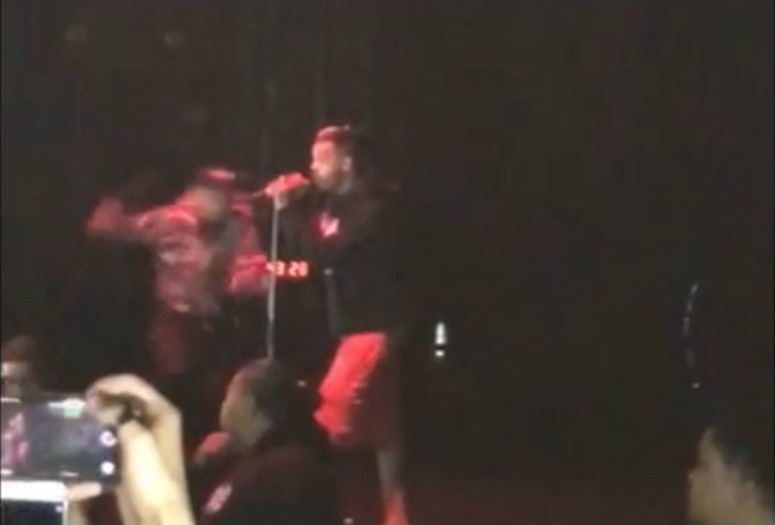 XXXTentacion Gets Knocked Out On Stage In San Diego