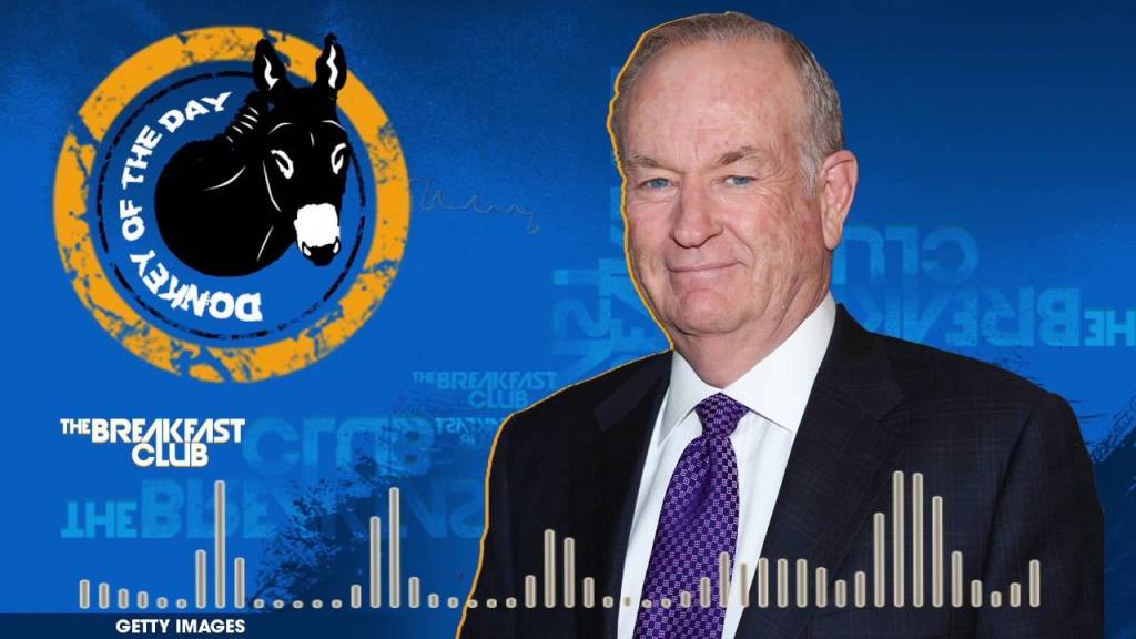 Bill O'Reilly Awarded Donkey Of The Day For Calling Maxine Waters' Hair A 'James Brown Wig'
