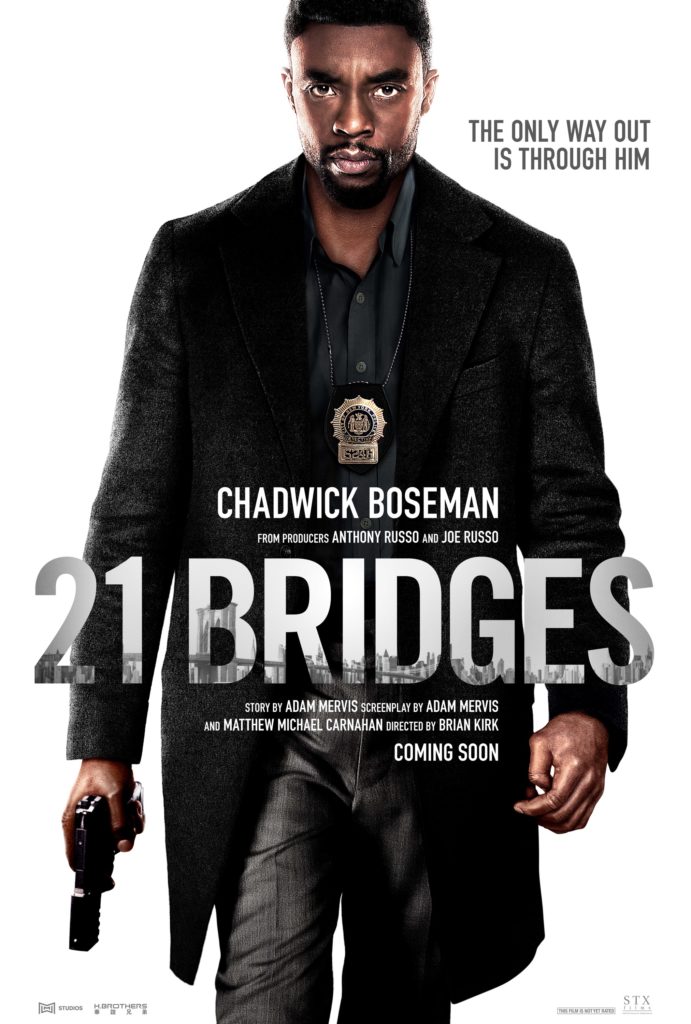 Final Trailer For '21 Bridges' Movie Starring Chadwick Boseman & Stephan James
