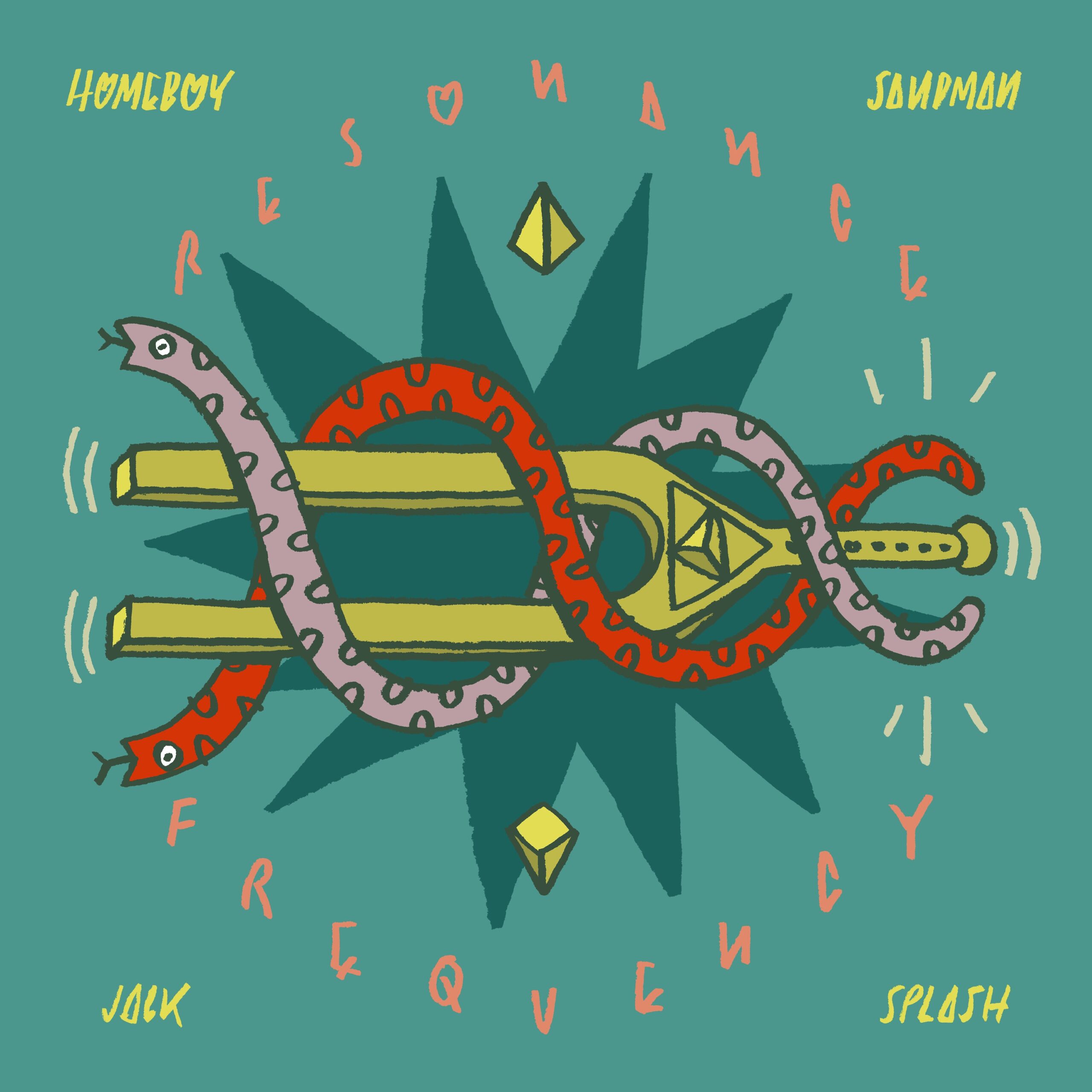 Homeboy Sandman & Jack Splash - Resonance Frequency [Official Album Artwork]