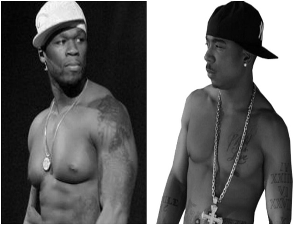 50 Cent vs. Ja Rule [Photo Artwork]