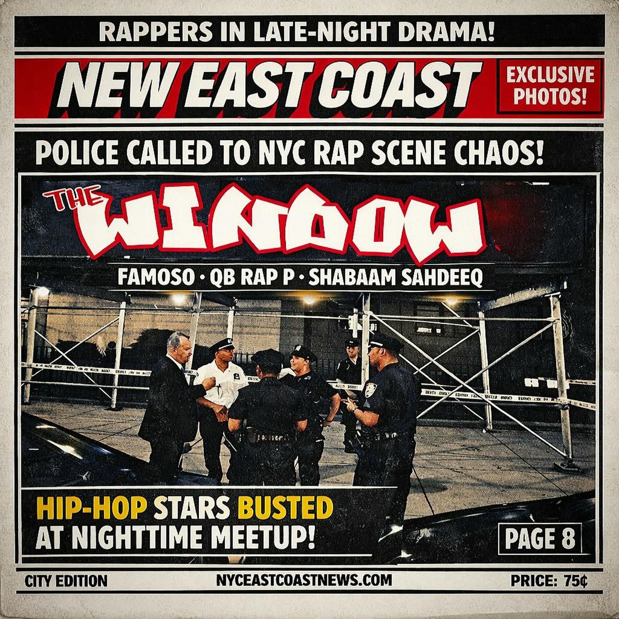 Famoso feat. Shabaam Sahdeeq & QB Rap P “The Window” (Audio)