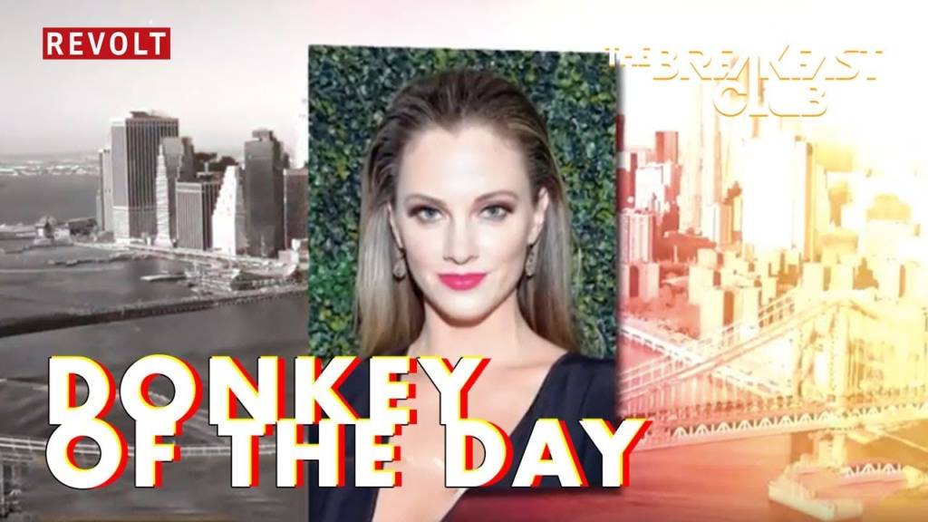 Charlamagne Tha God Farts On Nicole Arbour's Version Of Childish Gambino's 'This Is America' On Today's Donkey Of The Day