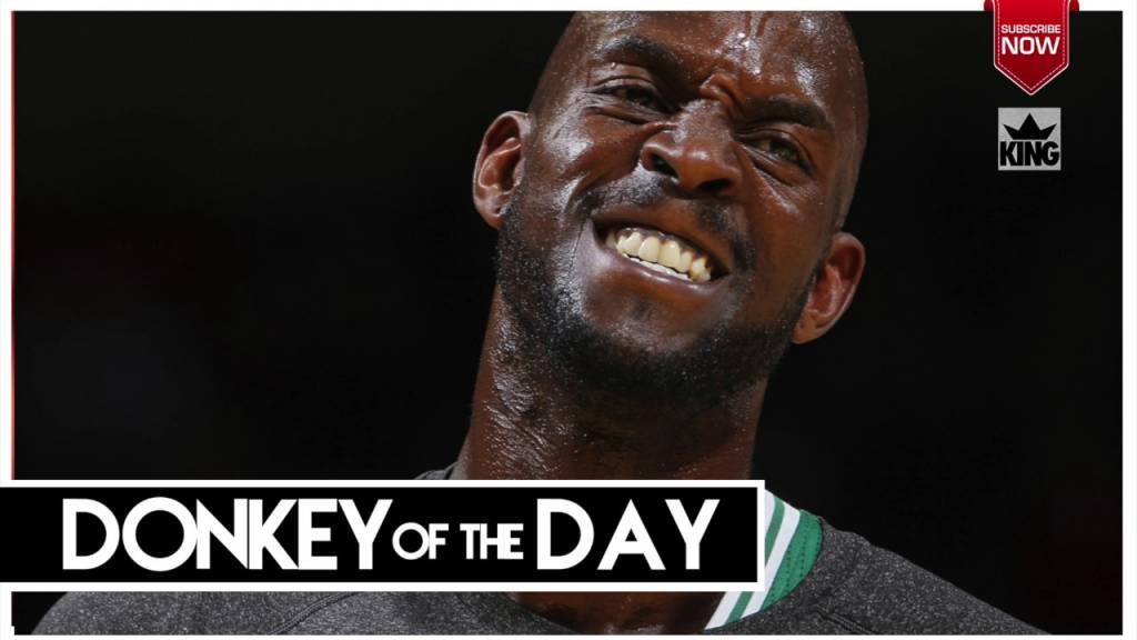 Kevin Garnett Awarded Donkey Of The Day For Having A Tough Time Saying The Word 'Equivalent'