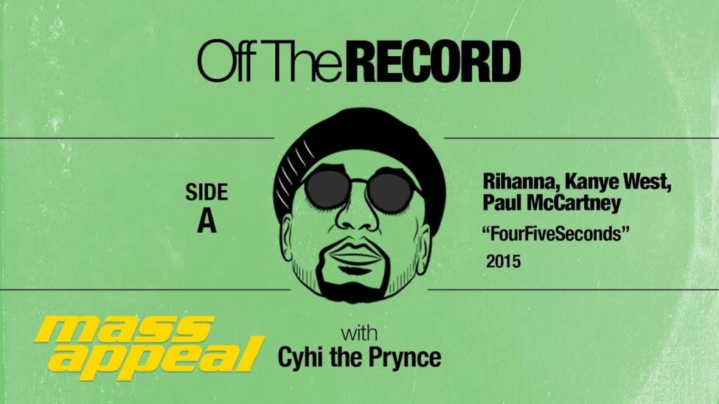 CyHi The Prynce Talks Kanye West’s ‘FourFiveSeconds’ On Mass Appeal's ‘Off The Record’