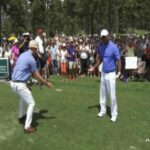 Video: Alfonso Ribeiro & Justin Timberlake Do 'The Carlton' @ Celebrity Golf Tournament 1