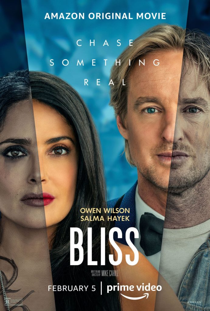1st Trailer For Amazon Original Movie 'Bliss' Starring Owen Wilson & Salma Hayek