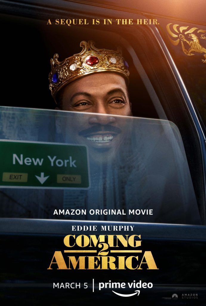 1st Trailer For Amazon Original Movie ‘Coming 2 America’ Starring Eddie Murphy + Arsenio Hall
