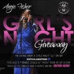Editorial: Angie Fisher's (@AngieSingss) 'Girls Night Out' Giveaway