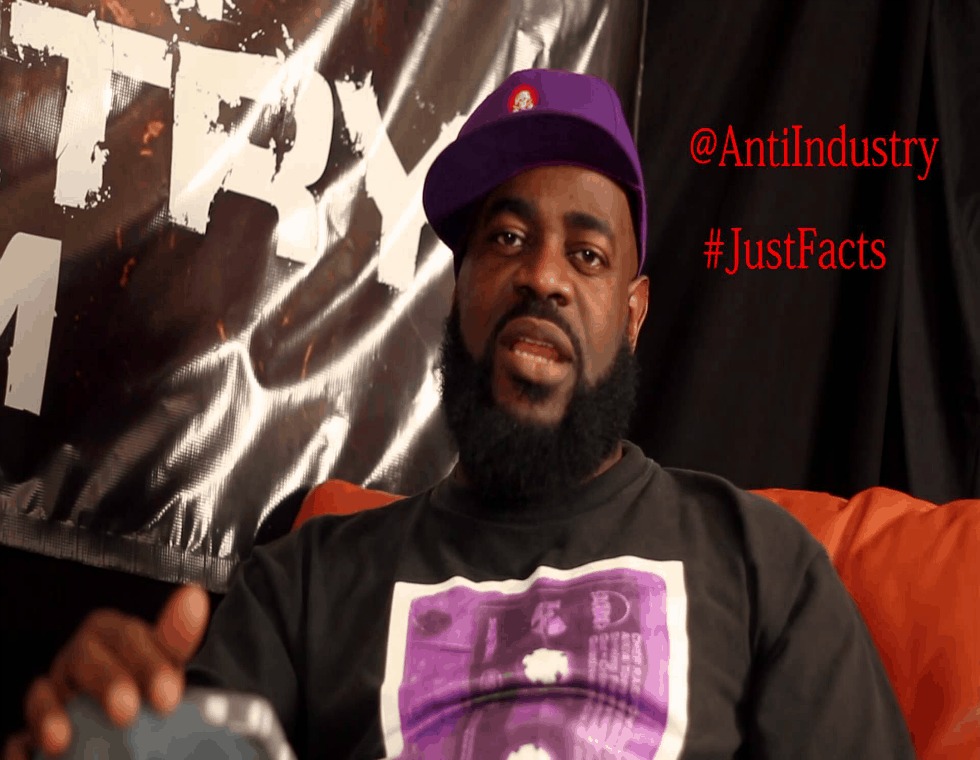 Video: @Rhymageddon & @QueenAssata Talk Music Industry Pimps & Hoes On #JustFacts (@AntiIndustry)