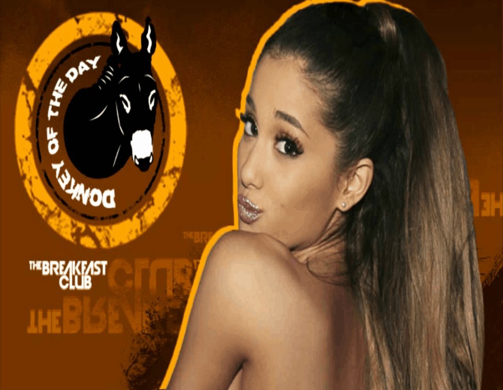 Audio: Ariana Grande Awarded #DonkeyOfTheDay [12.11.2014]
