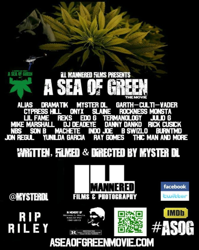 Video: A Sea Of Green (#ASOG) » Movie Trailer 2014 [Starring @MysterDL, @Fredro_Starr, & @FameMOP]