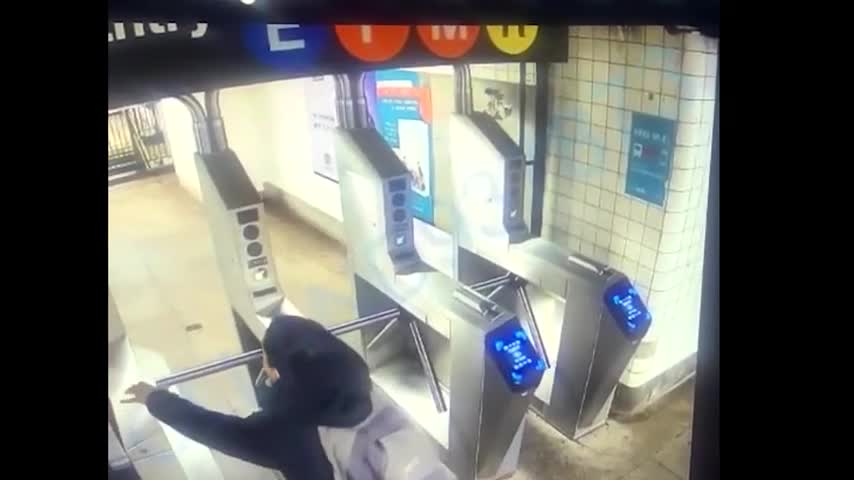 When Jumping A Turnstile Goes Wrong...