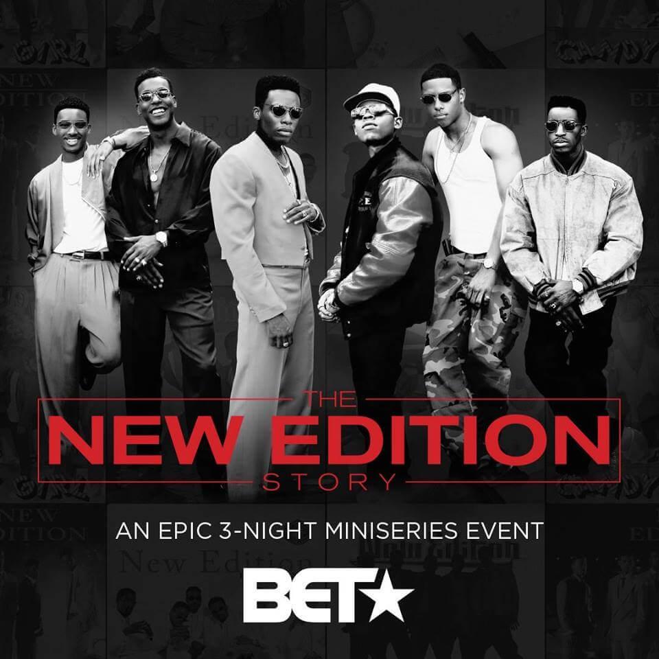 BET presents The New Edition Story [Miniseries Artwork]