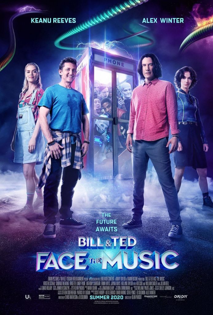 2nd Trailer For 'Bill & Ted Face The Music' Movie Starring Keanu Reeves, Alex Winter, & Kid Cudi