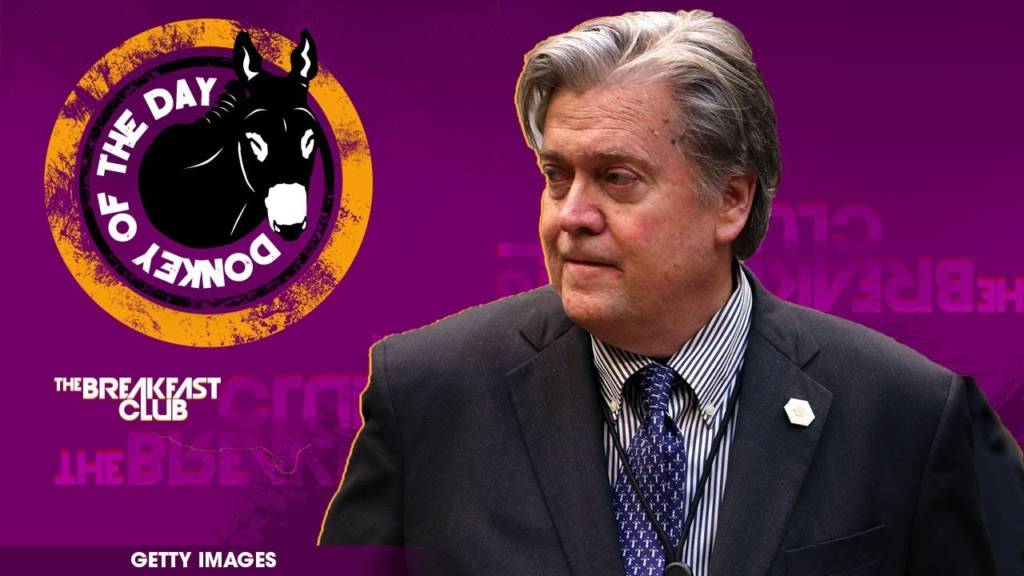 Steve Bannon Awarded Donkey Of The Day For Saying MLK Would Love Donald Trump
