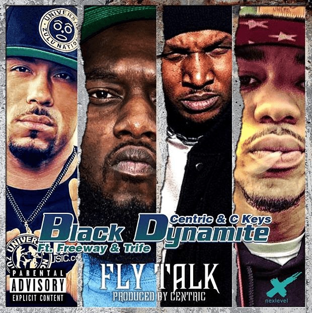 Black Dynamite (@Centric510 @CKeys78) feat. Freeway & Trife (@PhillyFreezer @TrifeMajors) - Fly Talk