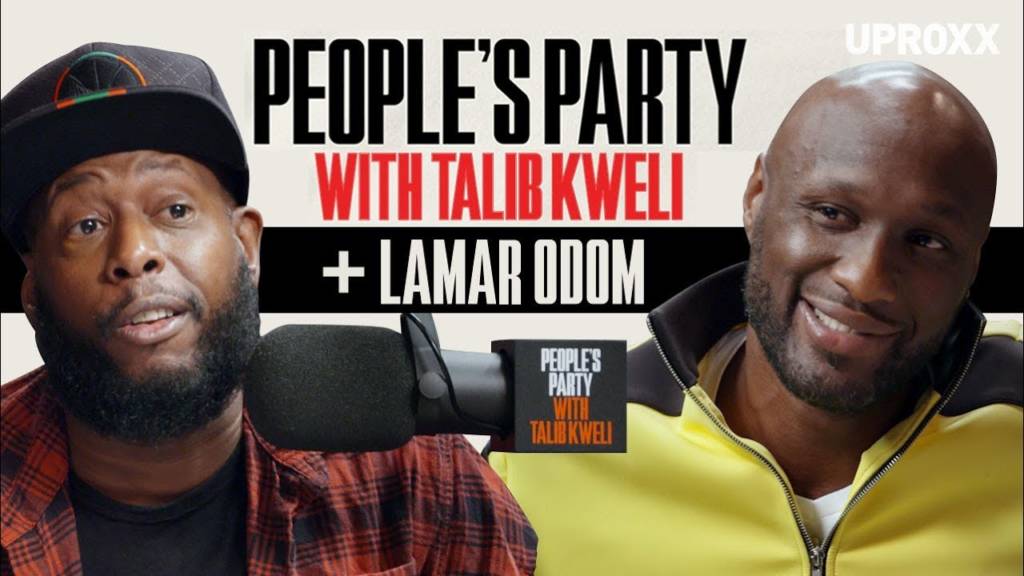 Lamar Odom On 'People's Party With Talib Kweli'