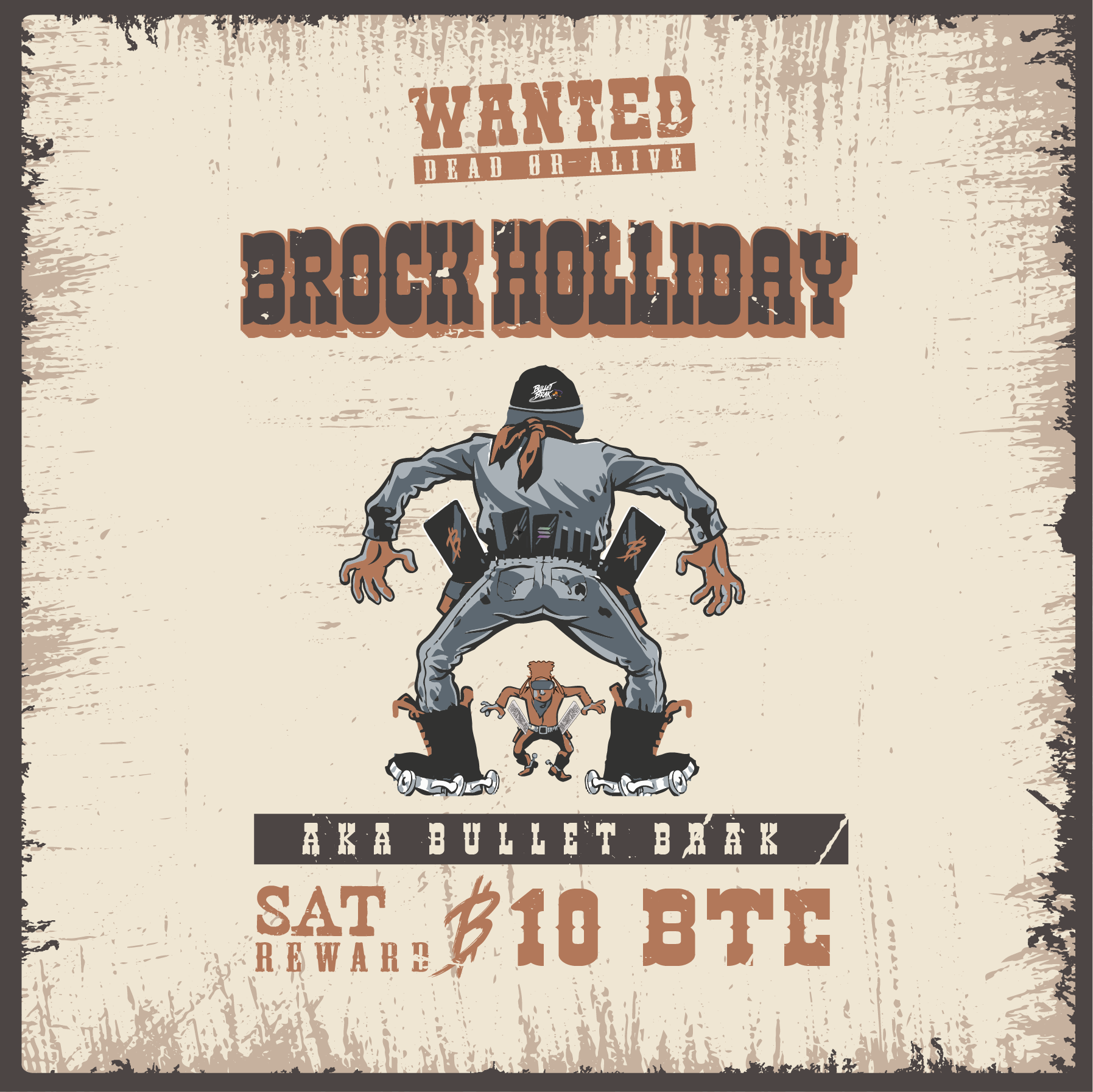 Bullet Brak Drops 'Brock Holliday' Album