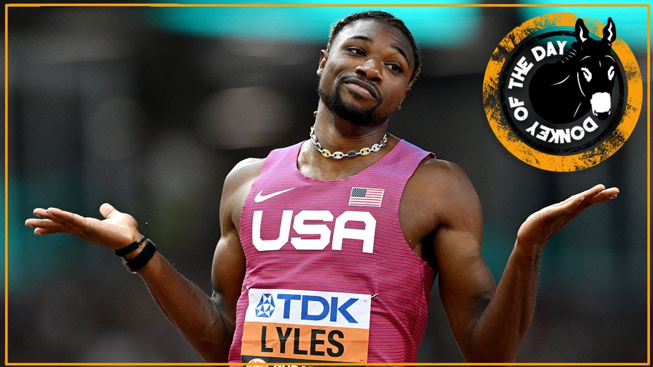 U.S. Track Star Noah Lyles Awarded Donkey Of The Day For Criticizing The NBA