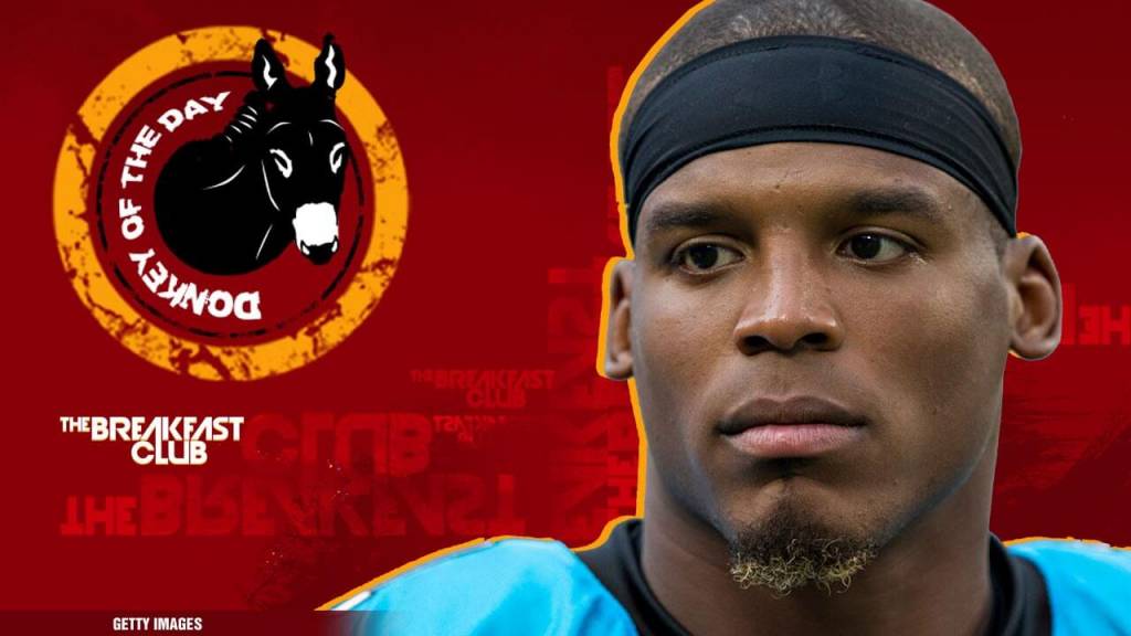 Cam Newton Awarded Donkey Of The Day For Comments About Colin Kaepernick's Protest