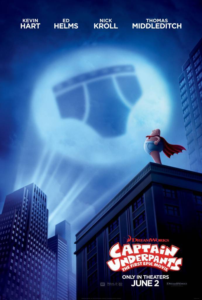 Captain Underpants: The First Epic Movie [Movie Artwork]