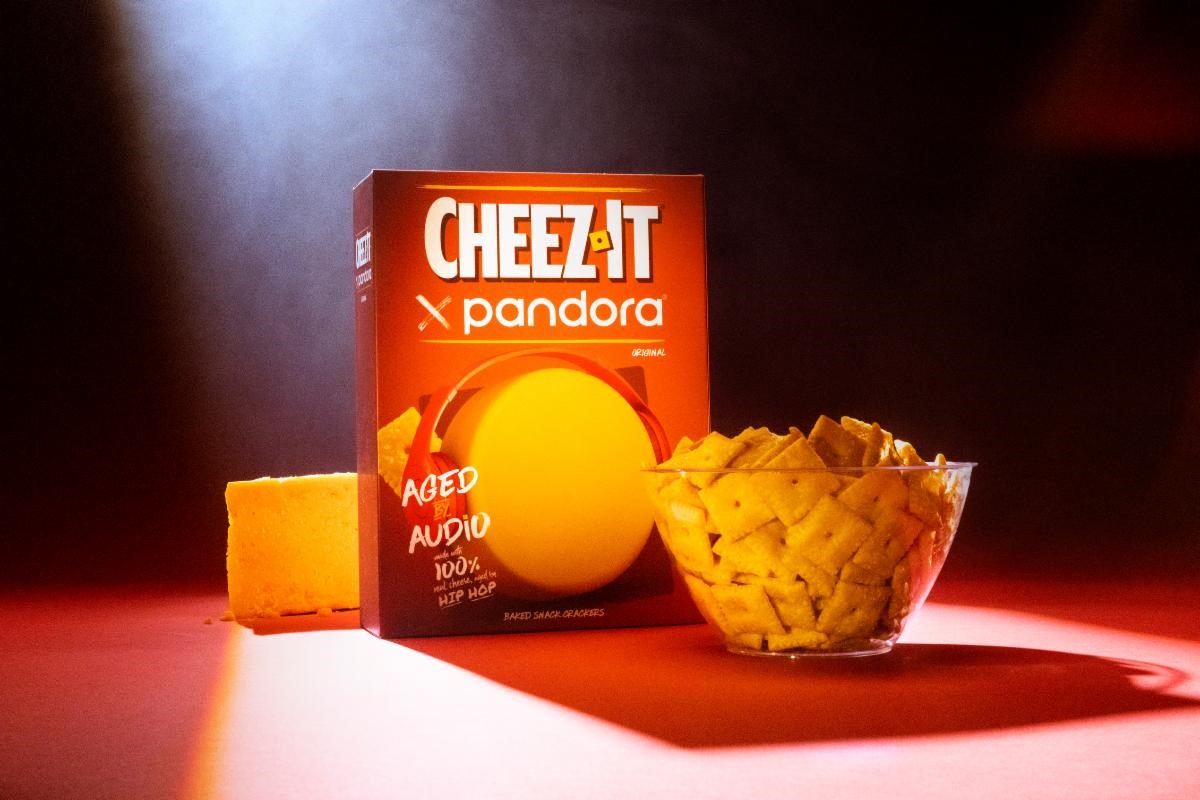 Cheez-It Teams Up With Pandora To Create First-Ever Sonically-Aged Cheese Snack Using Music From Iconic Hip-Hop Artists