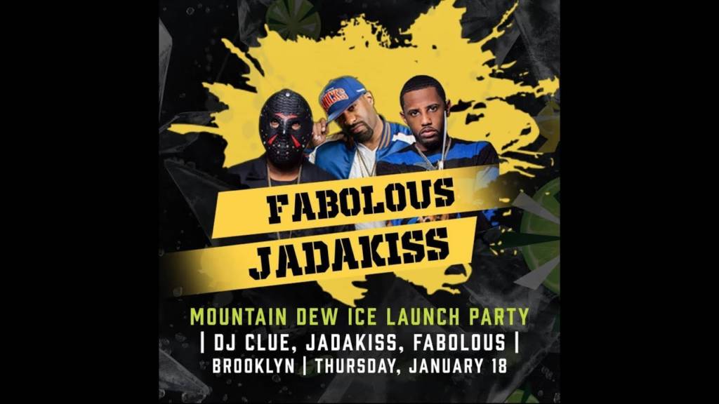 DJ Clue Hosts MTN Dew ICE Party w/Fabolous, Jadakiss, & Special Guest