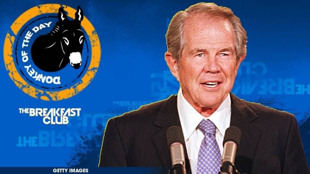 Pat Robertson Awarded Donkey Of The Day For Blaming Las Vegas Tragedy On 'Profound Disrespect' For Trump