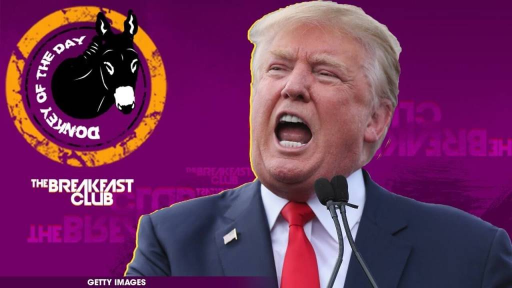 Donald Trump Awarded Donkey Of The Day For Slamming NFL Players' Protests & NBA's Steph Curry