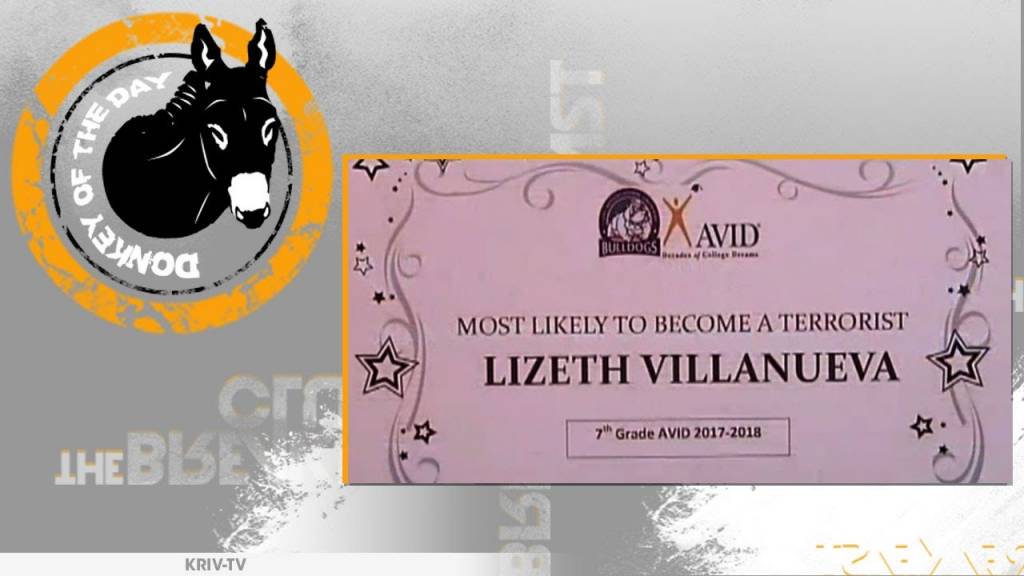 Teacher Awarded Donkey Of The Day For Giving Black Student 'Most Likely To Blend In w/White People' Award