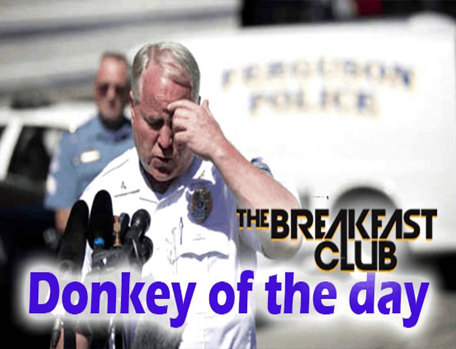 Audio: Ferguson Police Chief Thomas Jackson Awarded 'Donkey Of The Day' [8.18.2014]