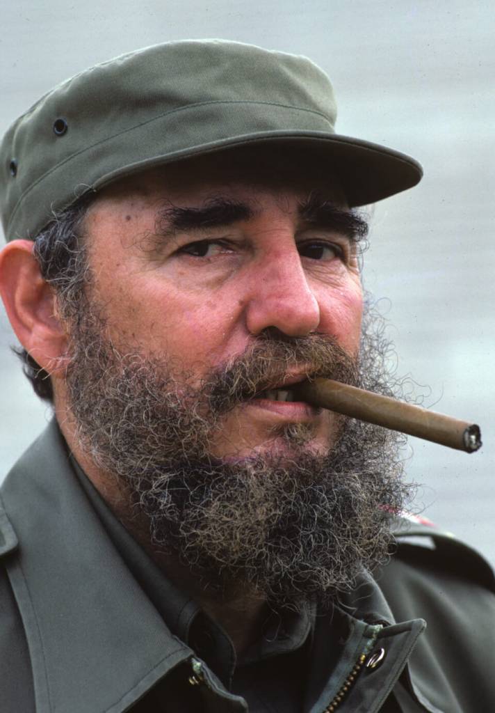 Fidel Castro in his younger years [Press Photo]
