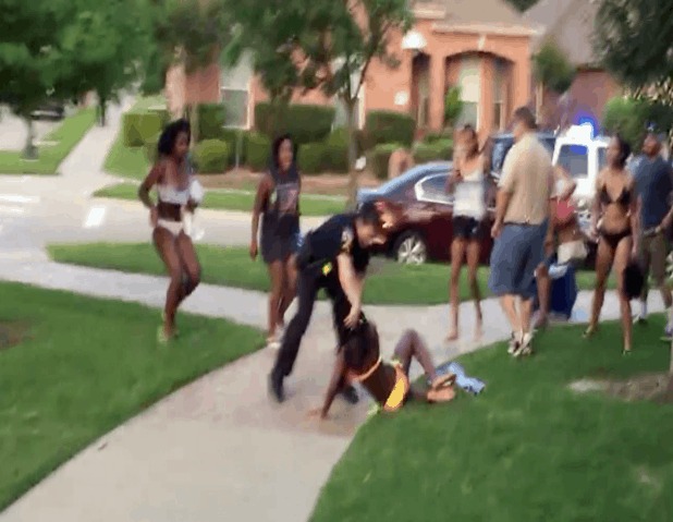 Footage Of Texas Cop Brutalizing Young Black Girl