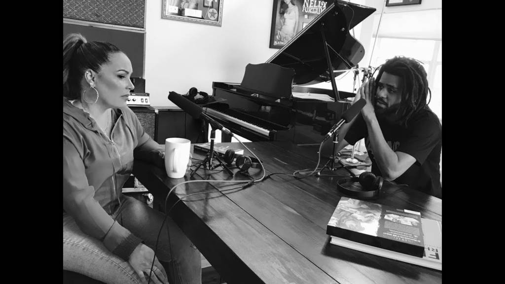 J. Cole x Angie Martinez Interview @ Salaam Remi's House