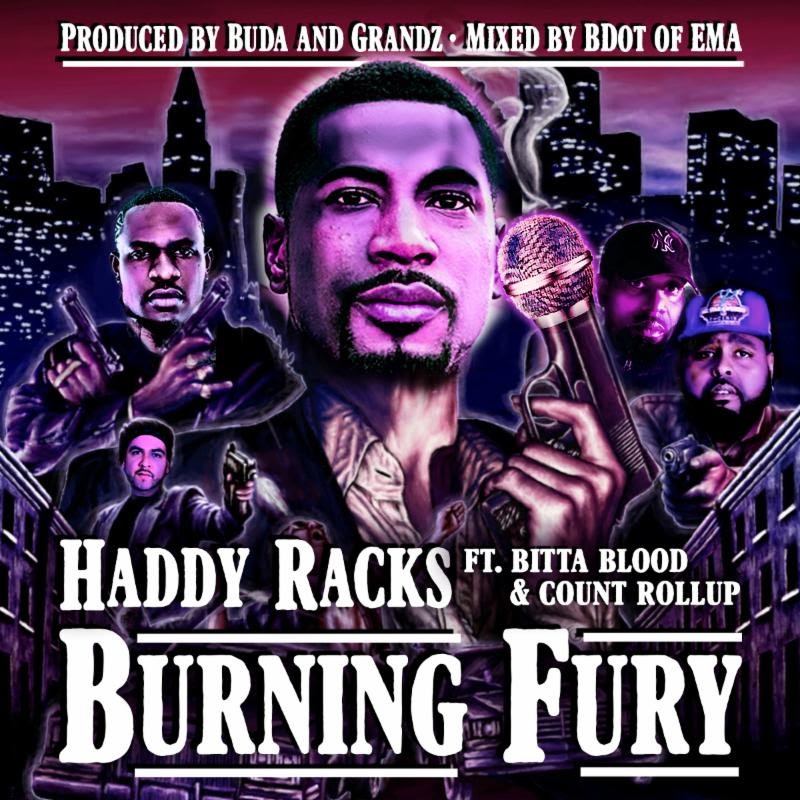 Haddy Racks - Burning Fury [Track Artwork]