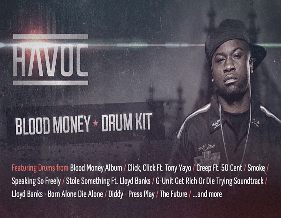 Beat Tape: 'Blood Money Drum Kit' By @HavocOfMobbDeep