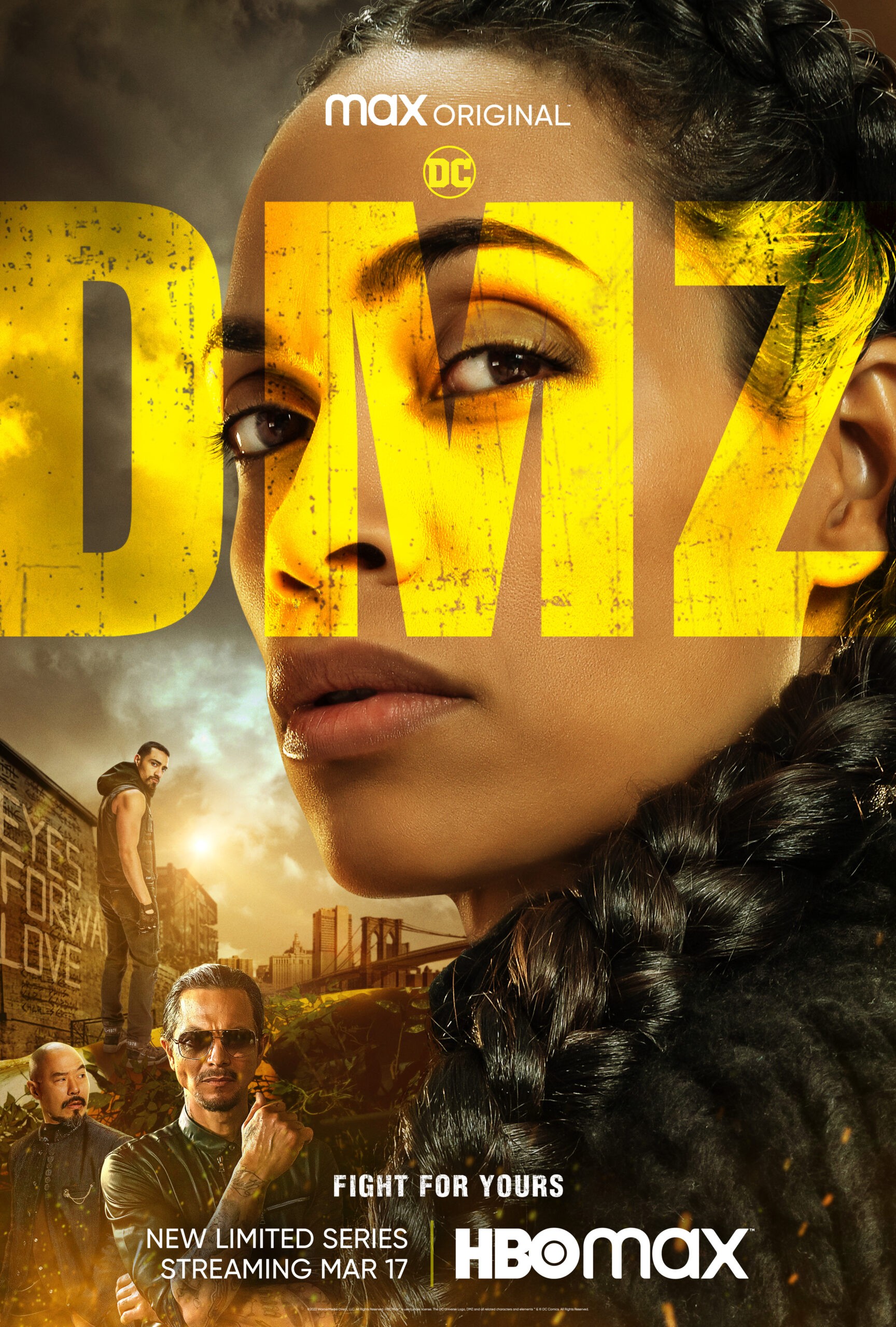1st Trailer For HBO Max Original Series ‘DMZ’ Starring Rosario Dawson