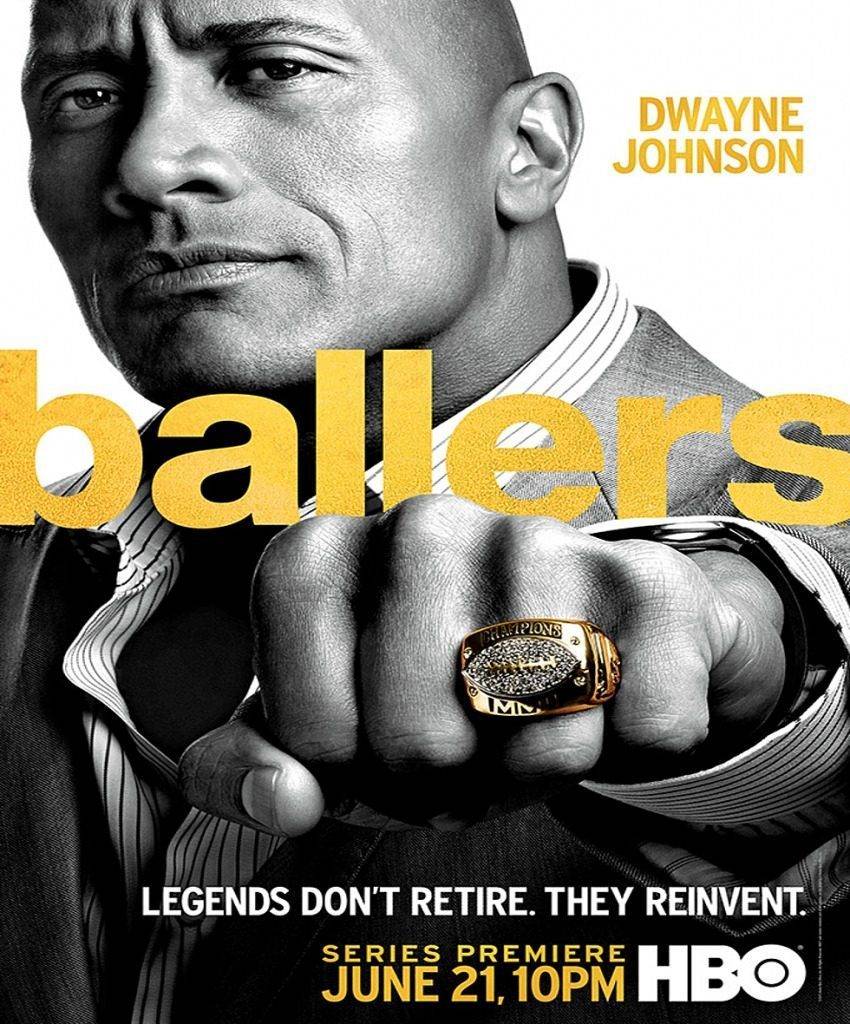 'HBO's Ballers' TV Show (Promo Poster)