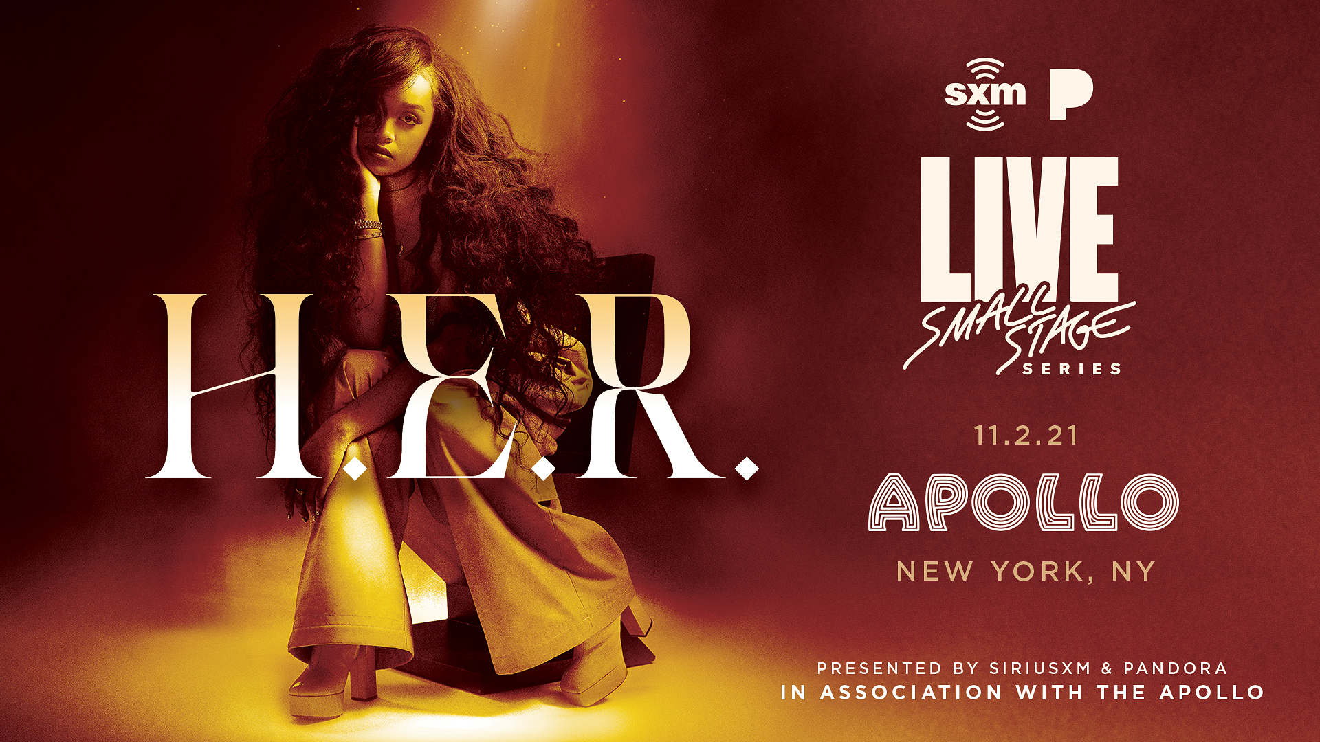 Academy & Grammy Award Winner H.E.R. To Perform At The Apollo For SiriusXM & Pandora