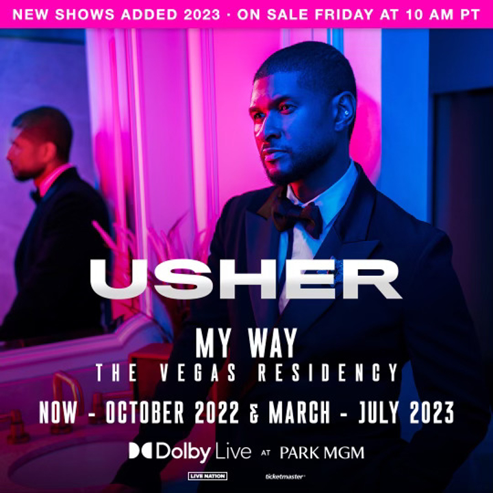 Usher Announces New Dates For His Las Vegas Residency