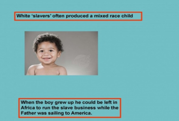 A Business Plan To Enslave Africans???