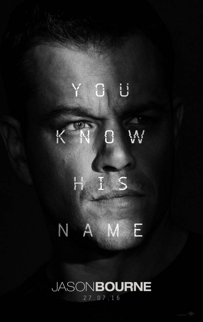 1st Trailer For 'Jason Bourne' Movie