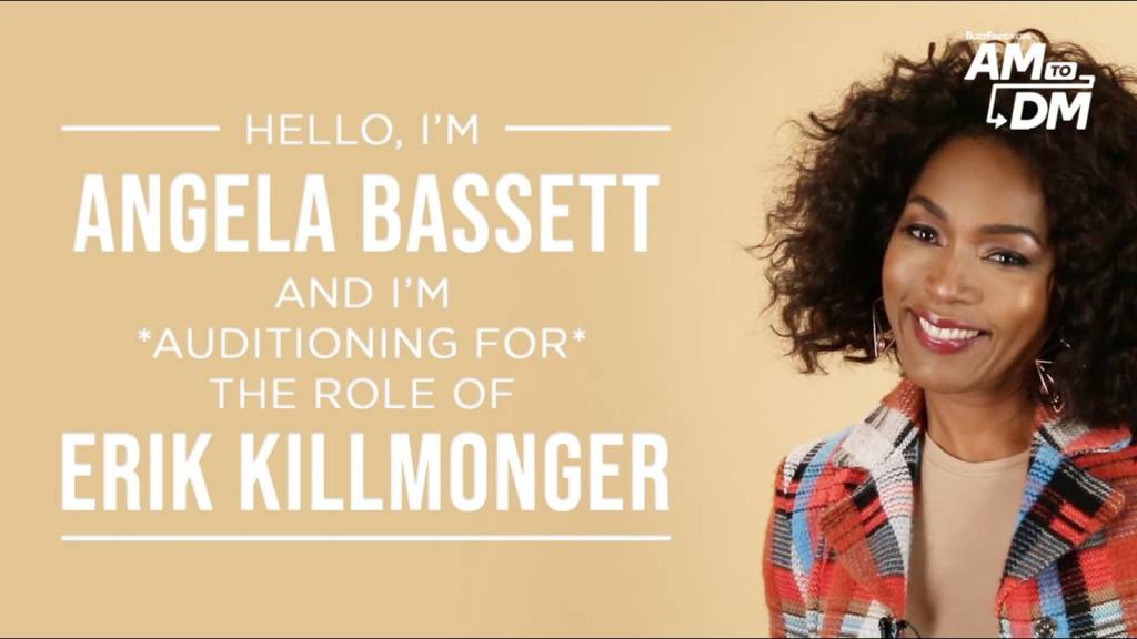 Watch Angela Bassett Audition For The Role Of Erik Killmonger
