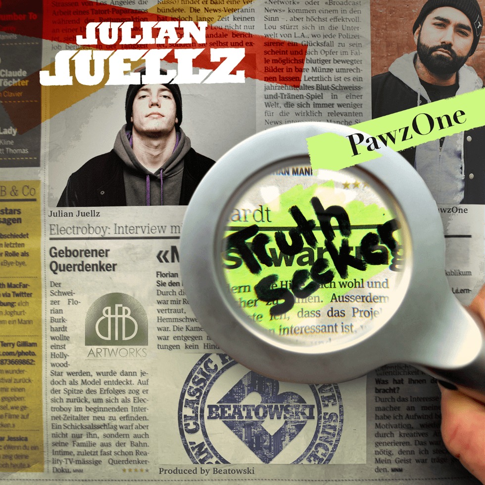 MP3: Stream '#TruthSeeker' By Julian Juellz (@JuellzHipHop) feat. Pawz One (@Pawz1)