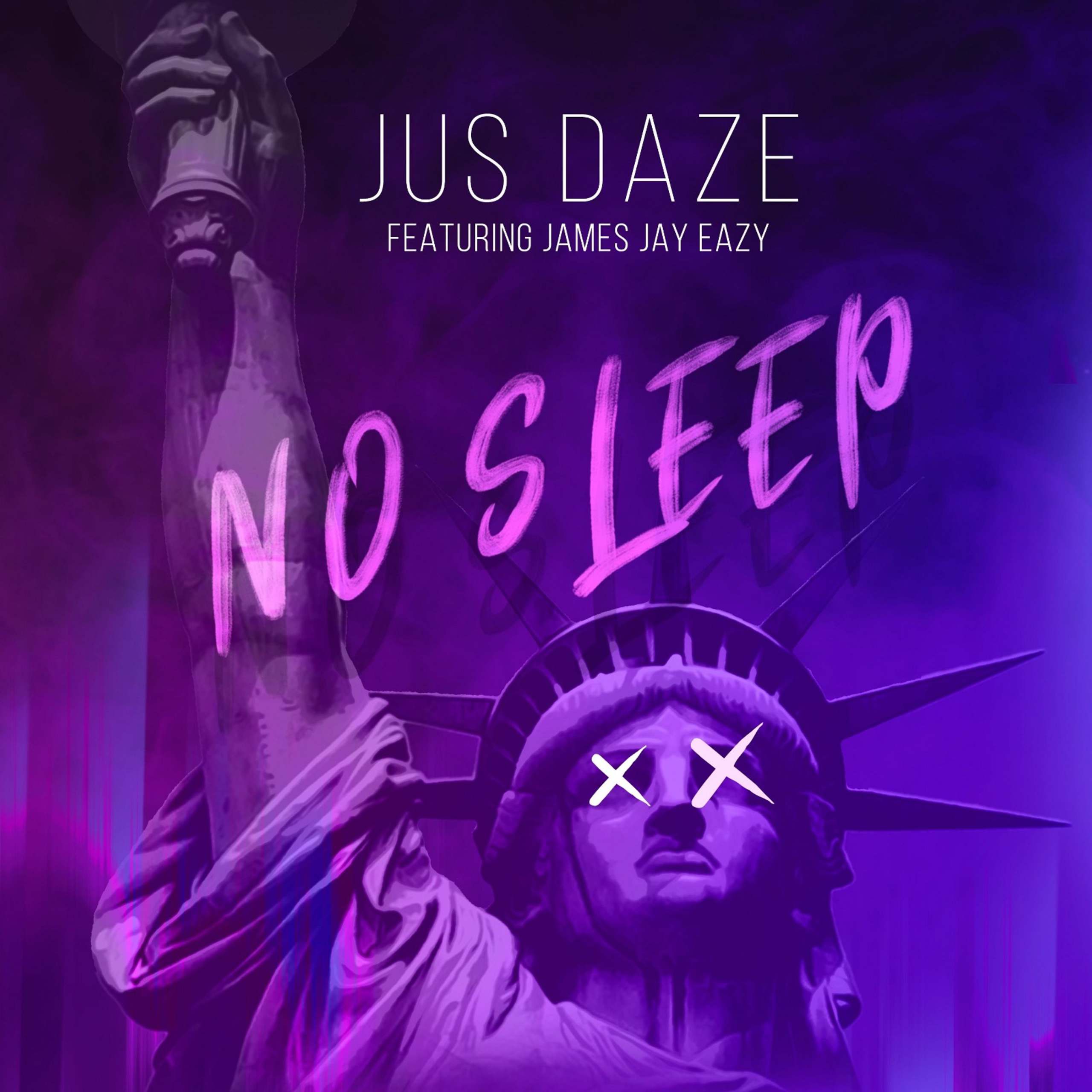 Watch The Lyric Video For Jus Daze's "No Sleep" feat. James Jay Eazy