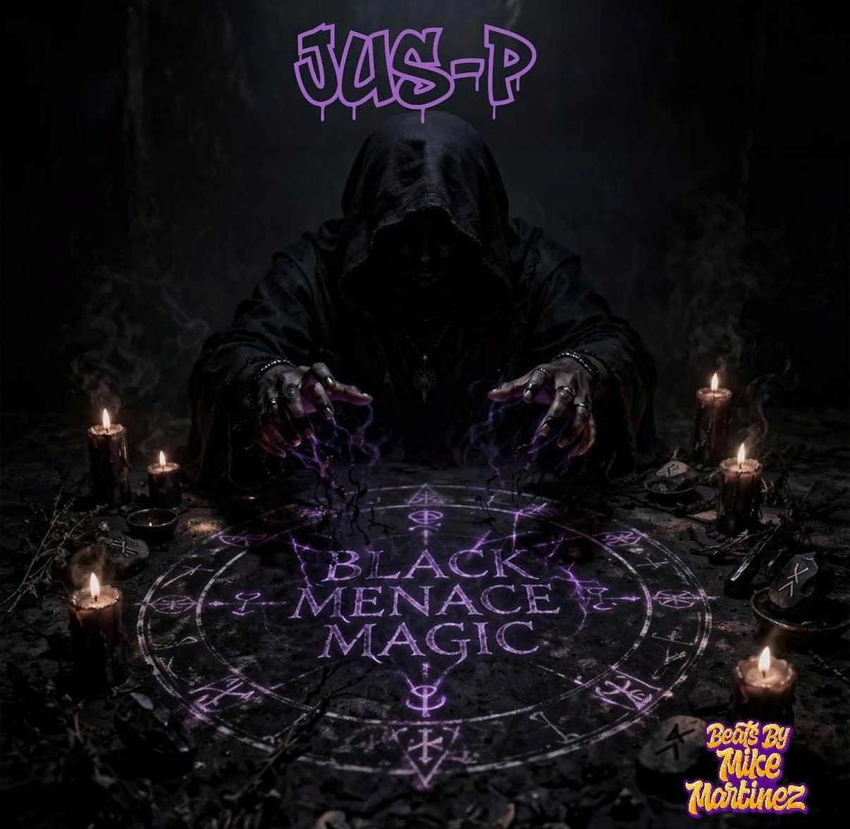 Jus-P “Black Menace Magic” x Mike Martinez (Single)
